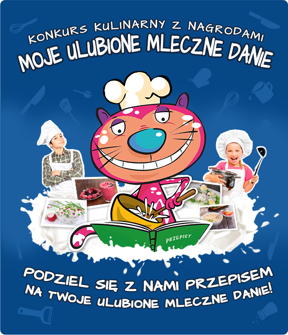 Mam kota na punkcie mleka!