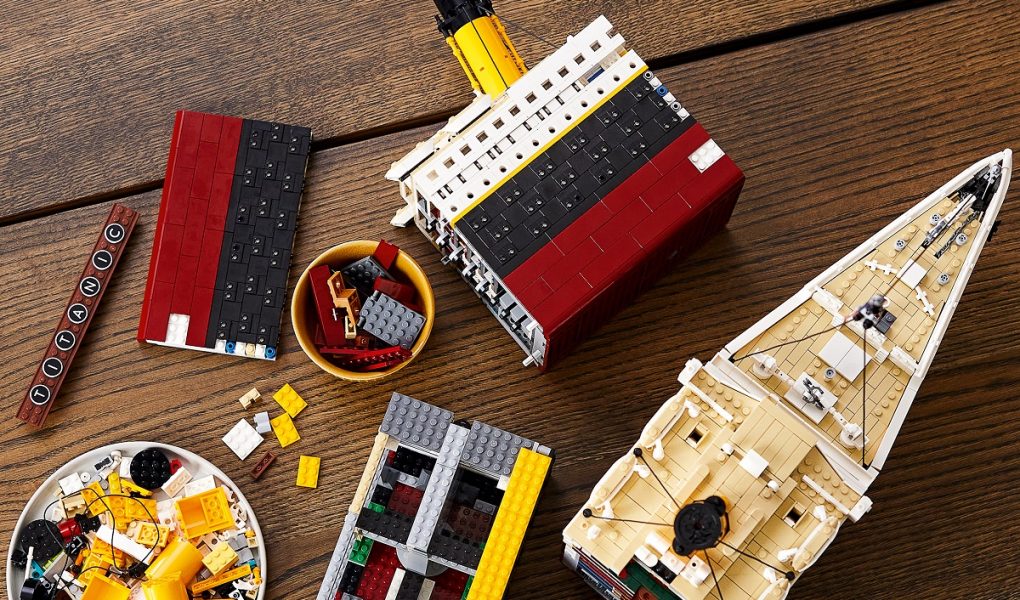 RMS Titanic – szczegółowo odwzorowany luksusowy liniowiec z klocków LEGO®